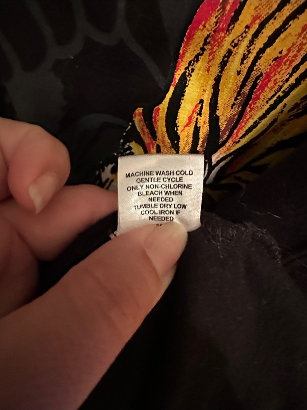 Ed Hardy Black Zip-Up Crawling Tigers Hoodie - Picture 9 of 10